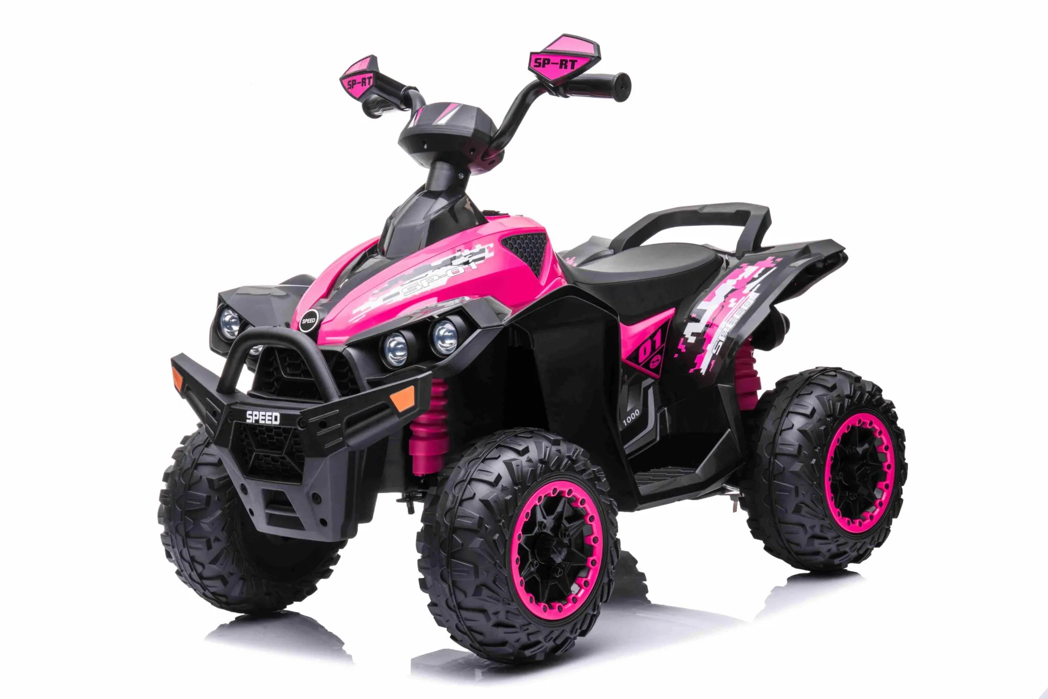 QUAD ELÉCTRICO INFANTIL PHYTON ROSA-PINK 12V (SIN MANDO RC) -  INDA310-c4k9962